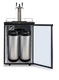 Mangrove Jack's Triple Tap Kegerator Open