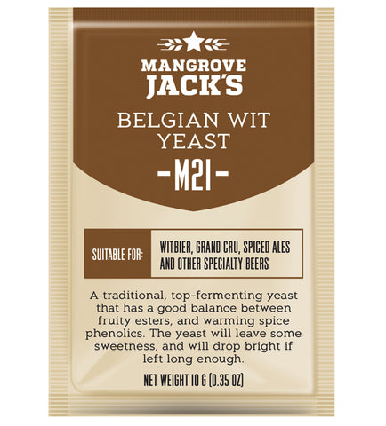 Mangrove Jack's M21 Belgian Wit Yeast - 10g