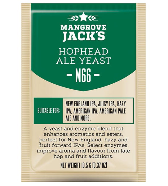 M66 Hophead Ale Yeast - 10g – Mangrove Jack's