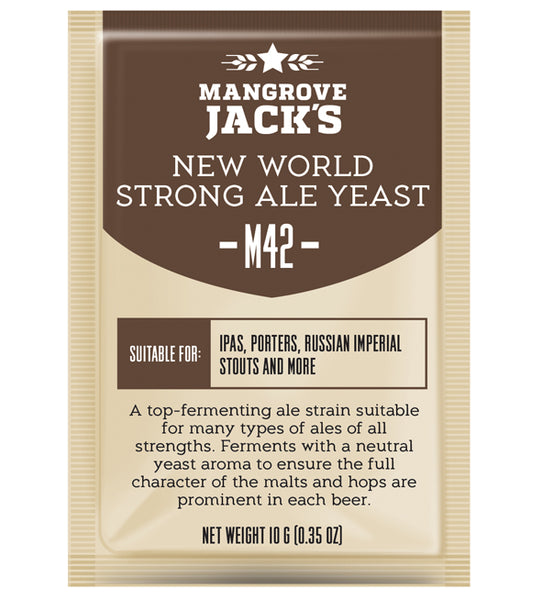 Mangrove Jack's M42 New World Strong Ale Yeast - 10g